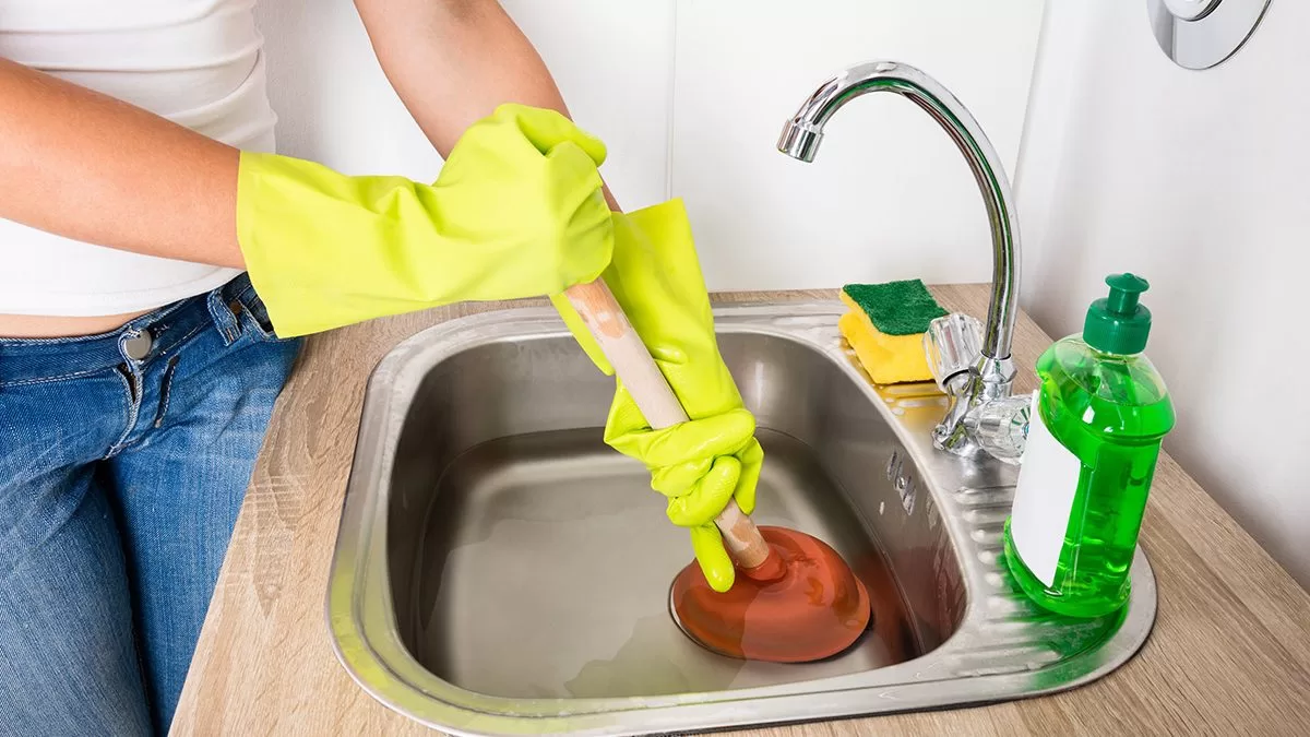 kitchen sink mampet, bak cuci piring, wastafel