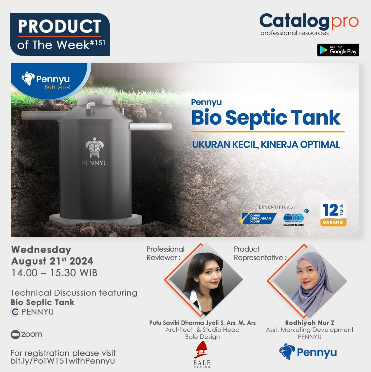 Product of The Week Invitation: Bio Septic Tank by Pennyu