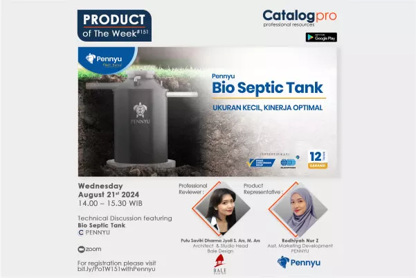 Pennyu memperkenalkan produk bio septic tan ramah lingkungan ke kontraktor dan developer perumahan