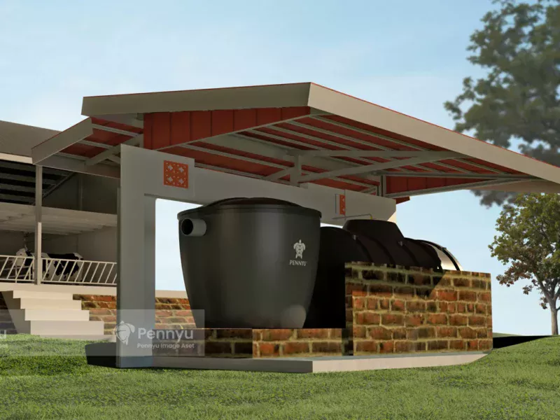 pennyu biogas digester untuk mengolah limbah ternak menjadi biogas