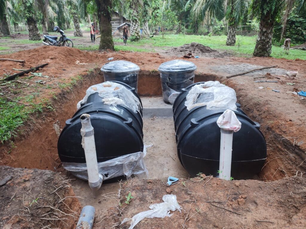 Pennyu Biogas Digester digunakan untuk pengolahan limbah organik