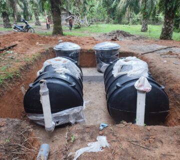 Pennyu Biogas Digester digunakan untuk pengolahan limbah organik