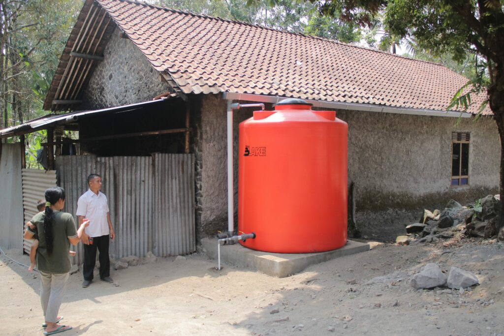 Penyediaan Tangki Air 5700 Liter di Program SPAM Kab. Klaten