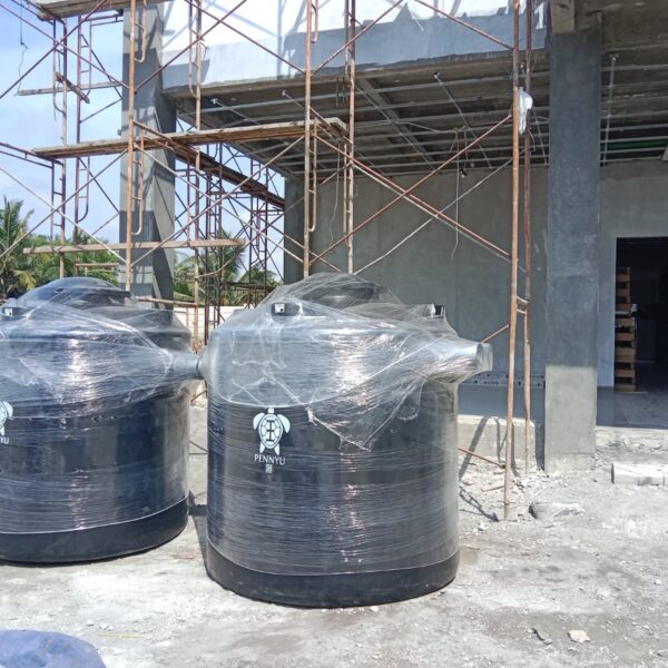 Ukuran Pennyu Bio Septic Tank Custom 50 orang di Asrama Global Islamic School Yogyakarta