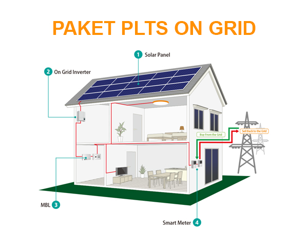 jenis energi terbarukan plts on grid