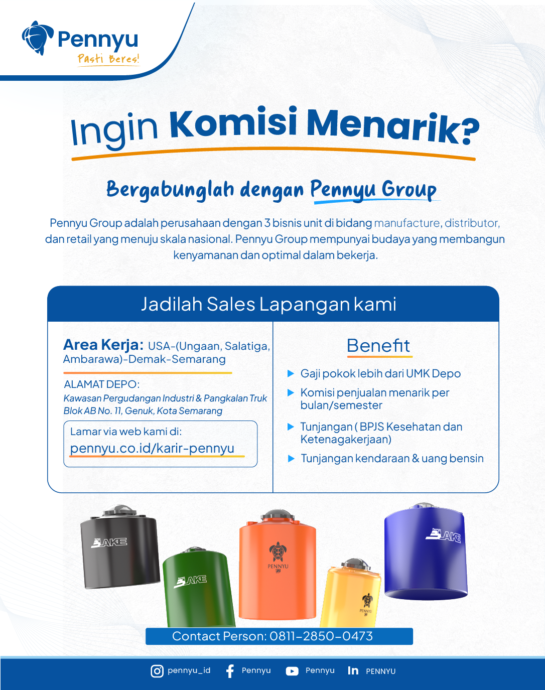 info lowongan sales lapangan