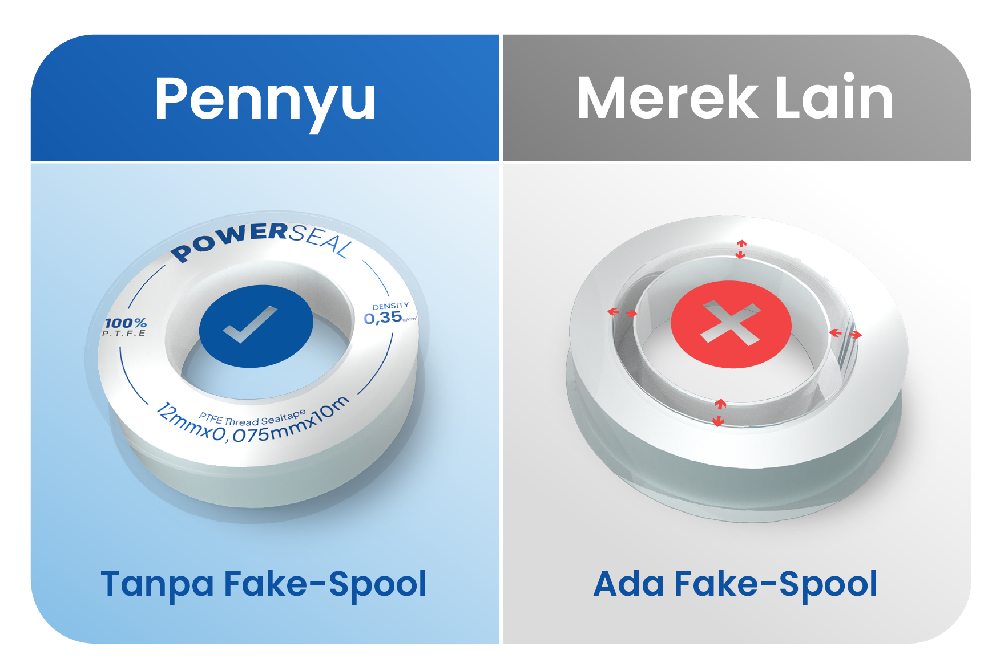 Pennyu Powerseal VS Merek Lain