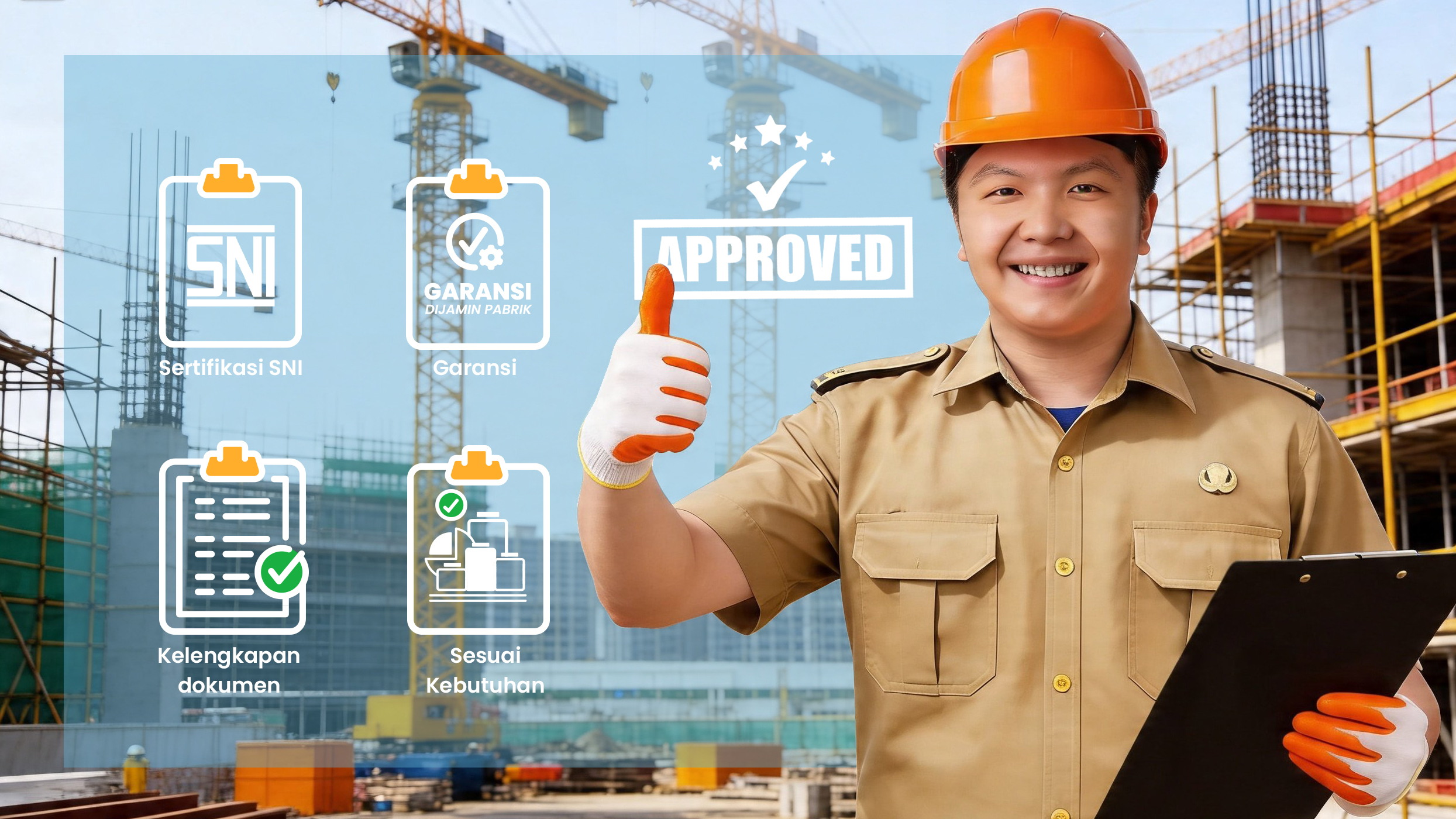 Tandon Air Pennyu dirancang khusus untuk menjawab kebutuhan ini. Dengan Garansi 21 Tahun Dijamin Pabrik, Dijamin Bebas Lumut, dan Bersertifikat SNI, produk ini memenuhi standar teknis yang umum disyaratkan dalam dokumen pengadaan proyek pemerintah.