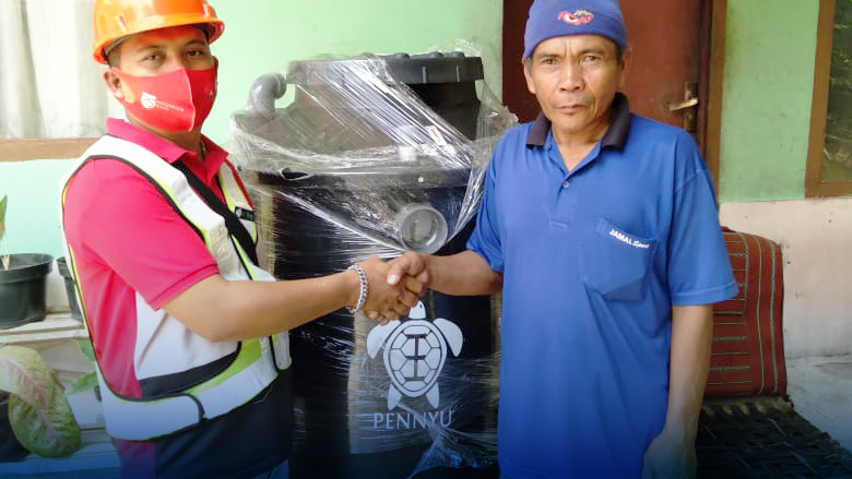 Pennyu sebagai mitra program PAMSIMAS dan SANIMAS