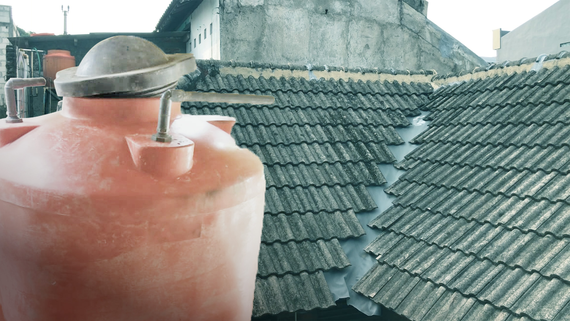 tandon air rusak akibat dari perlunya pemilihan tandon air yang tidak sesuai
