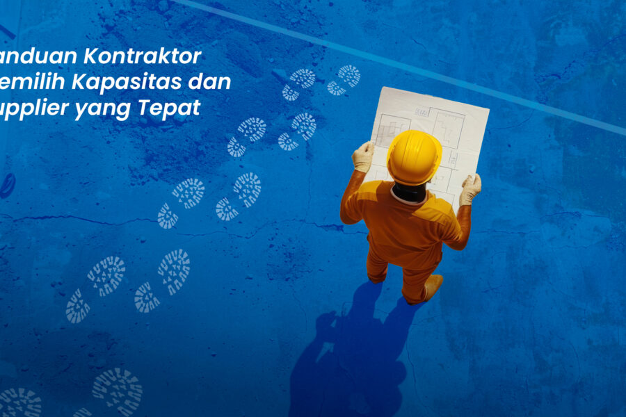 tangki air proyek konstruksi