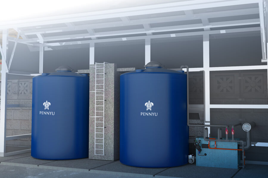 tangki air untuk pabrik