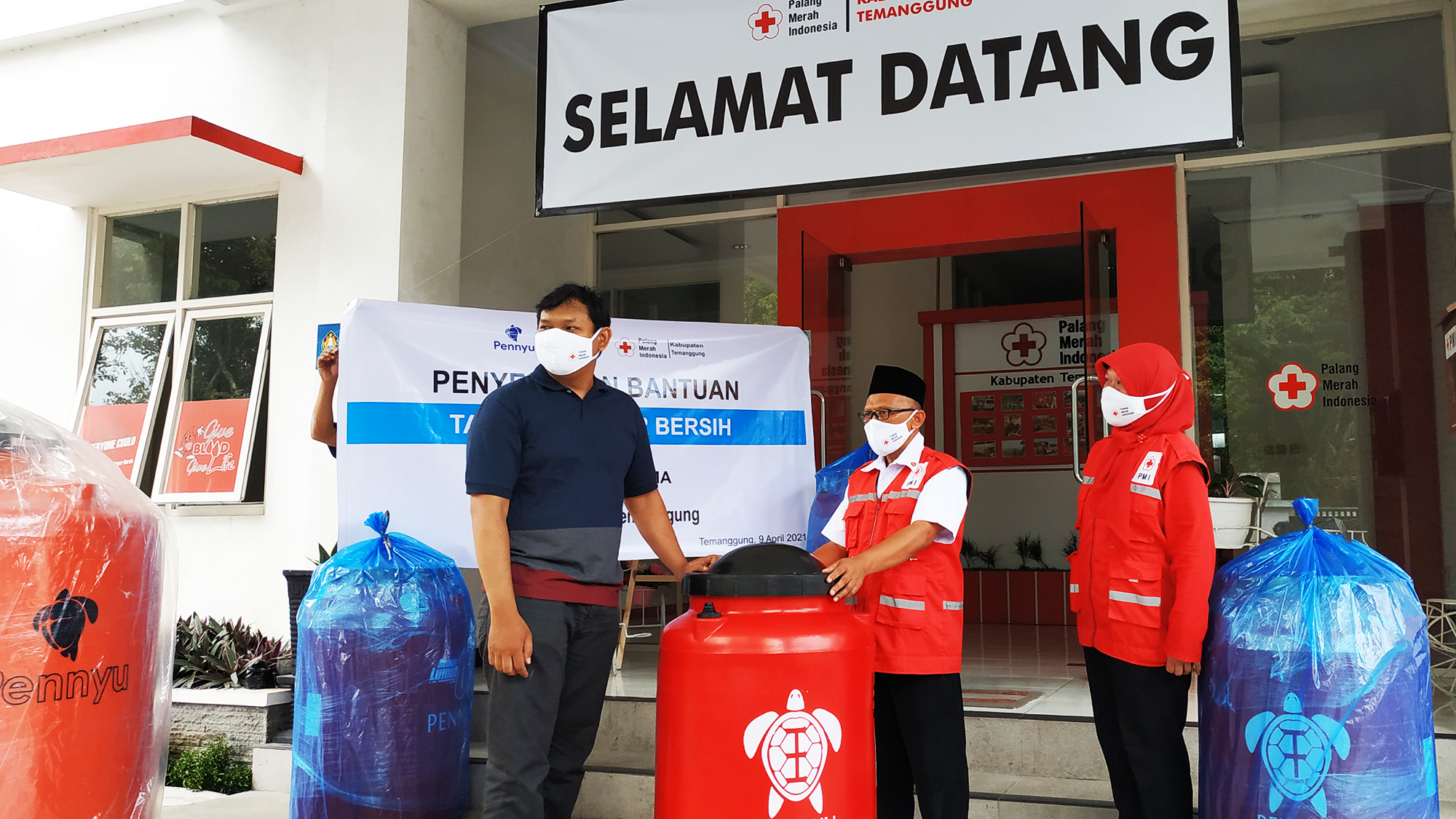 Produk tangki air untuk CSR